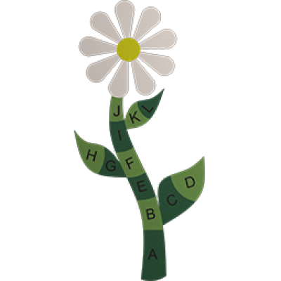 Flower With Letters